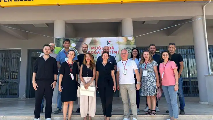 Muğla'da doğa eğitimleri projesi sona erdi