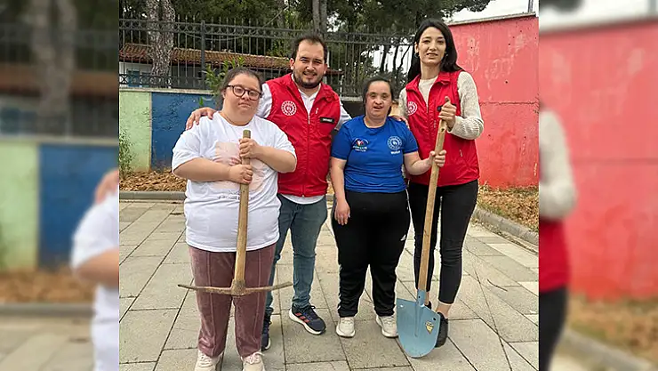 Muğla'da Engelsiz Bahçe Yapıldı