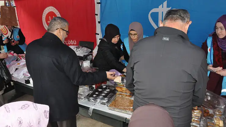 Muğla'da Gazze'ye Destek Pazarı Açıldı