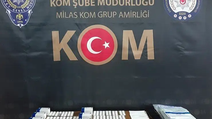 Muğla'da 'Kırmızı reçete' operasyonu