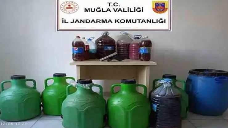 MUĞLA'DA SAHTE İÇKİ OPERASYONU: 1 GÖZALTI