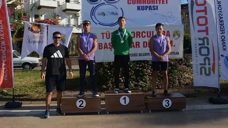 Muğla'da üçüncü oldular