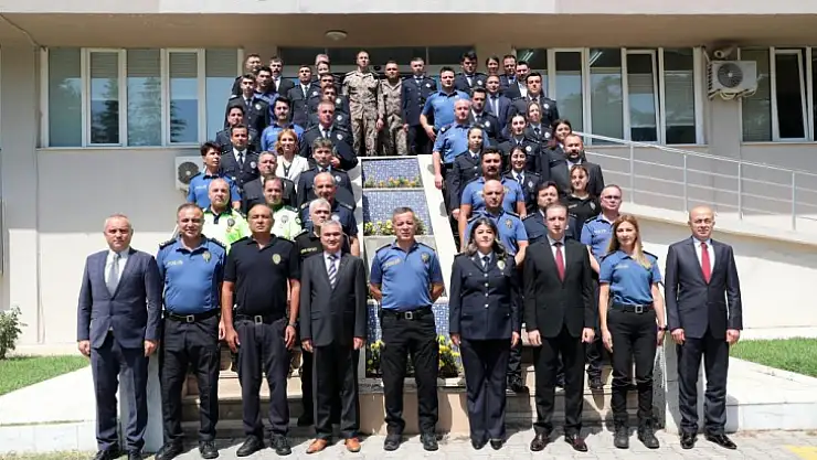 Muğla Emniyet Müdürlüğü'nde rütbe terfi töreni düzenlendi