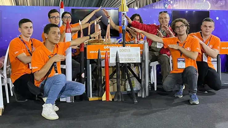 Muğla Gökova Roket Takımı Teknofest finallerinde yarışıyor