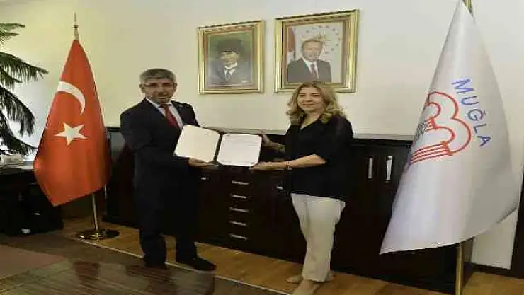 MUĞLA İL MİLLİ EĞİTİM MÜDÜRÜ ÇAY EĞİTİM SENDİKALARI TEMSİLCİLERİ İLE BİR ARAYA GELDİ