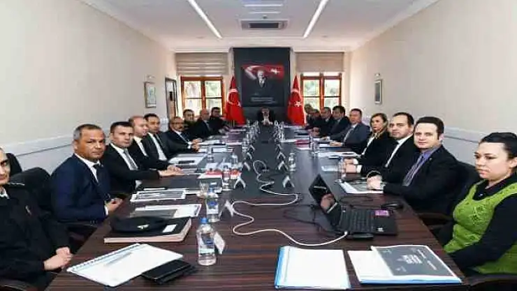 MUĞLA İL SEÇİM GÜVENLİĞİ TOPLANTISI YAPILDI