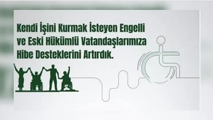 Muğla İŞKUR'dan engelli ve eski hükümlü girişimcilere 500 bin liraya varan hibe destek
