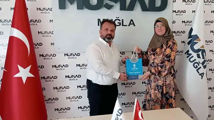MUĞLA MÜSİAD'A AHİLİK HAFTASI ZİYARETİ