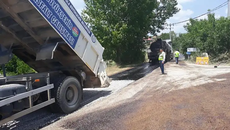 Muğla'nın 10 ilçesinde asfalt çalışması