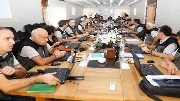 MUĞLA ORMAN BÖLGE MÜDÜRLÜĞÜ MÜDÜRLER TOPLANTISI DÜZENLENDİ