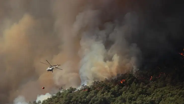 Muğla Valiliği'nden orman yangını uyarısı