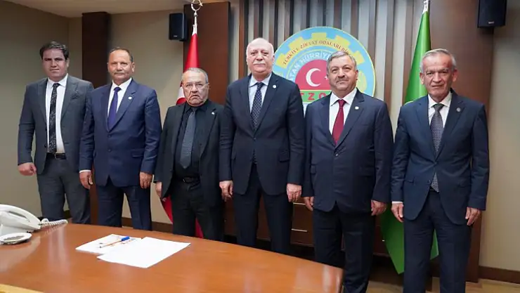 MUĞLA ZİRAAT ODALARI BAŞKANLARI ANKARA'DA