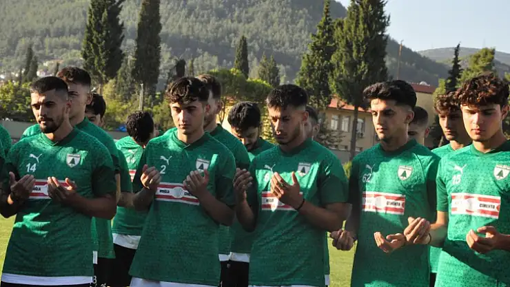 Muğlaspor sezonun ilk antrenmanı için sahaya indi