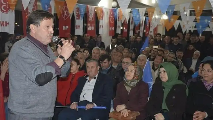 Muhittin Kayabaş'a büyük destek 