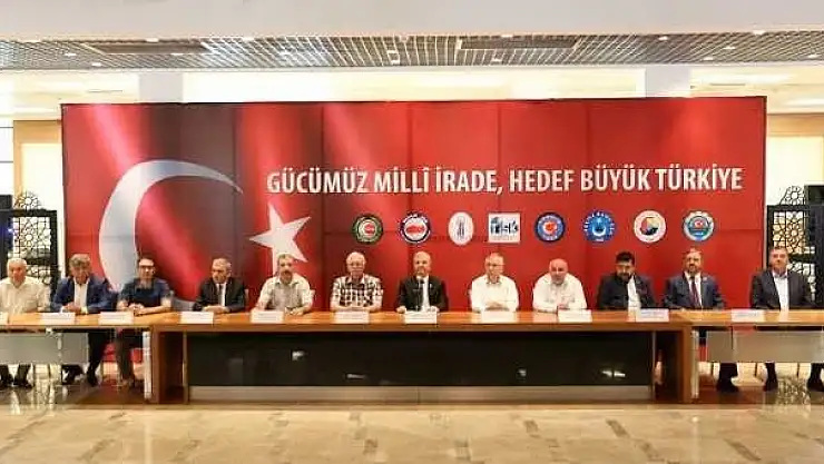 ODALARI VE SENDİKALAR ORTAK AÇIKLAMA YAPTI