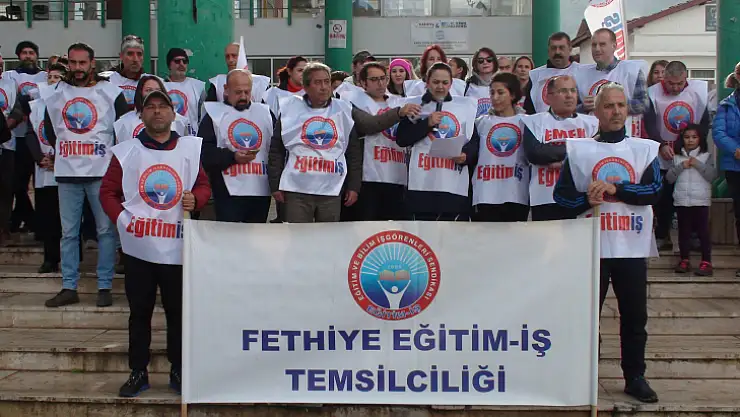 ÖĞRETMENLERDEN İŞ BIRAKMA EYLEMİ