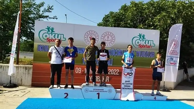 Okul Sporları Atletizm Finallerinde Köyceğiz'e 1'incilik geldi
