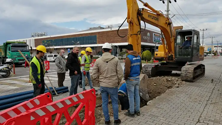 Ölüdeniz Caddesi'nde altyapı çalışmaları başladı