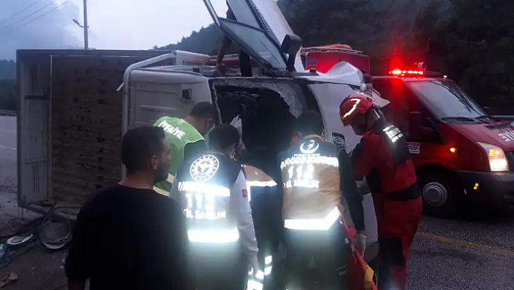 Ölüdeniz'de kaza 1 yaralı