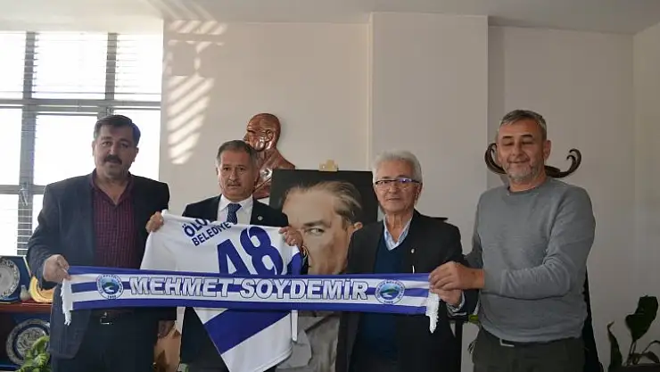 Ölüdenizspor'dan Esnaf Odası'na Ziyaret