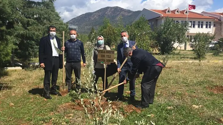 Orman Haftası'nda 100. yıl hatıra ormanı