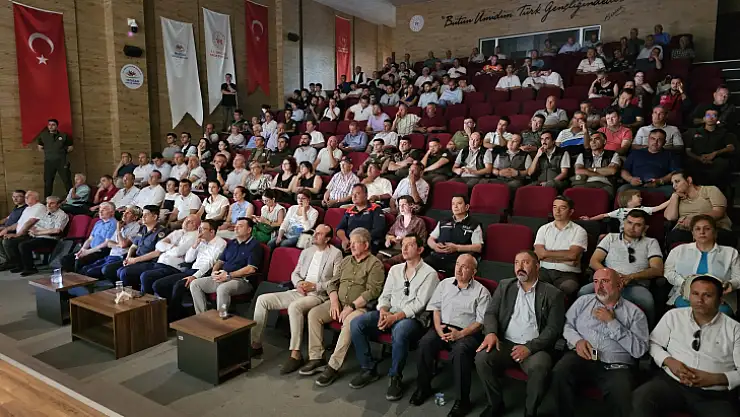 Orman yangınlarıyla ilgili bilgilendirme toplantısı düzenlendi
