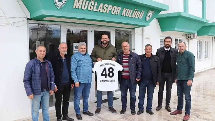 Ortaca Belediyespor yönetiminden Muğlaspor'a ziyaret