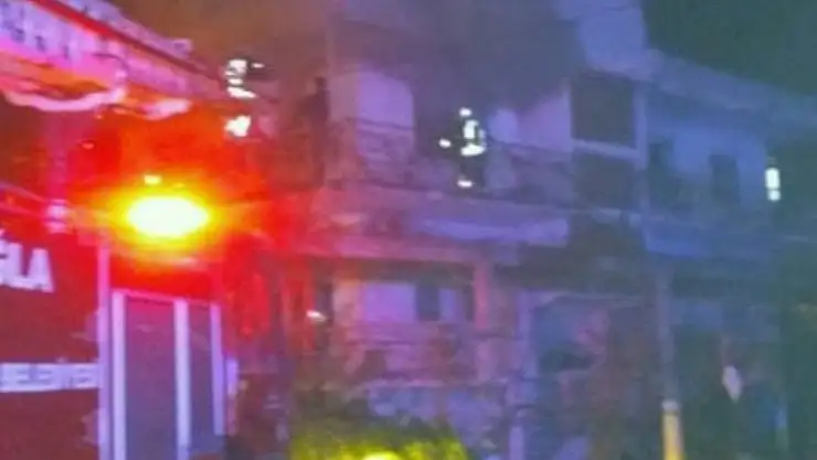 Ortaca'da ev yangını