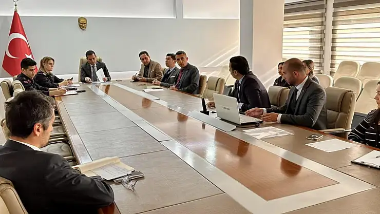 Ortaca'da Kadına Şiddet ve Çoçuk Koordinasyon Toplantısı Yapıldı