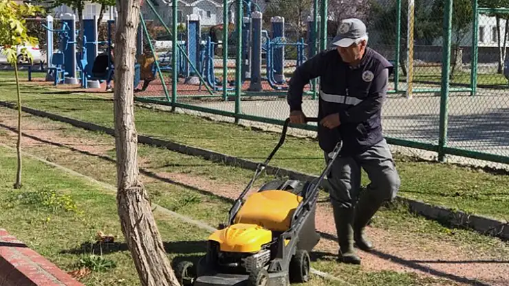 ORTACA'NIN YEŞİL ALANLARINDA 'BAHAR' BAKIMI