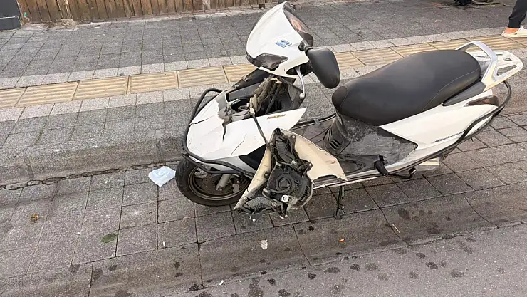 Ovacık Köprüsü'nde motosiklet kazası