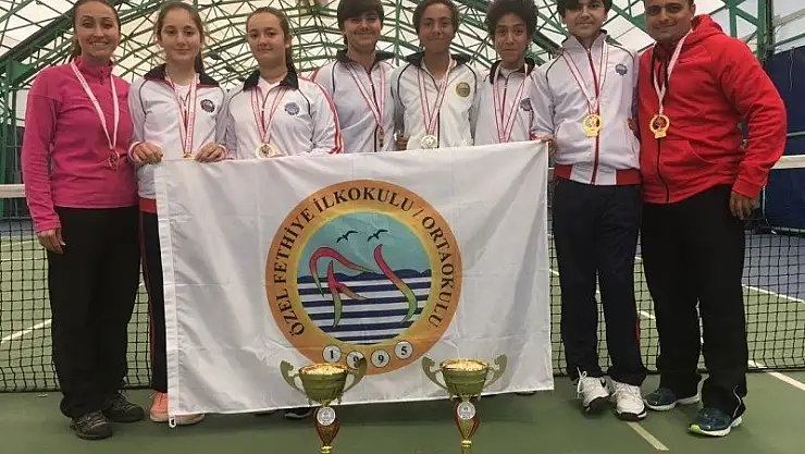  'Özel Fethiye Tenis Yıldız Takımları İl Birincisi'