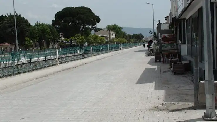 PARKE ÇALIŞMALARI TAMAMLANDI