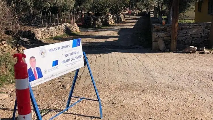 Parke kaplama çalışmaları devam ediyor