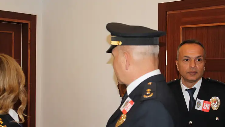 Polis teşkilatından Kaymakam Karaman'a ziyaret