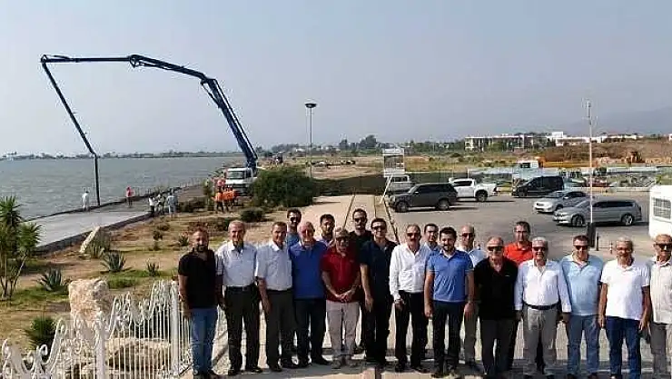 REKREASYON ALANINA MÜTEVAZİ TEMEL ATMA TÖRENİ