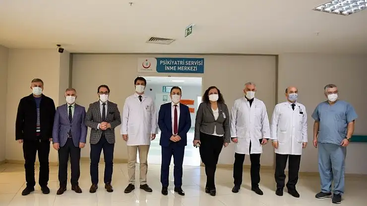 Rektör Çiçek'ten İnme Merkezi'ne ziyaret