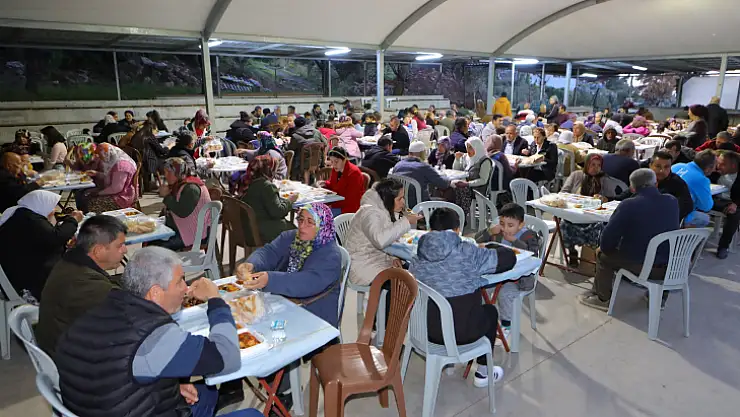 Saatcı, Faralya'da İftara Katıldı