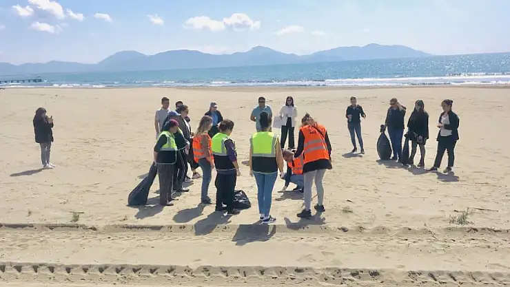 Sahil temizliğinin  5.etabı gercekleşti