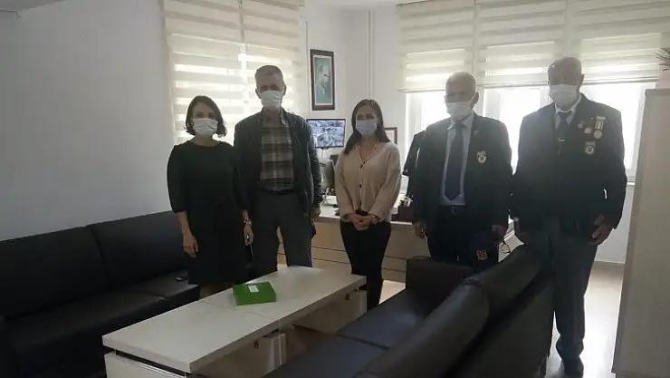 Şahin'den Baki'ye hayırlı olsun ziyareti