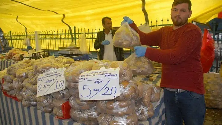 Salı Pazarına Korona Ayarı