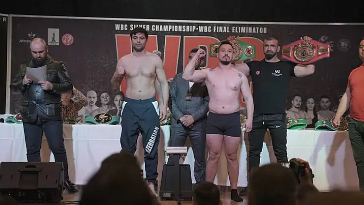 Şampiyon boksör bugün maça çıkacak