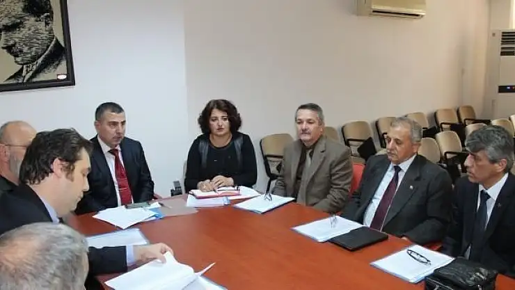 Seçim güvenliği toplantısı yapıldı