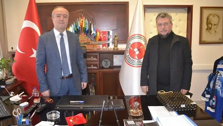 SED Medya'dan Başsavcı Eker'e ziyaret