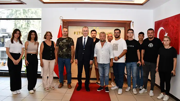 SED Medya'dan Kaymakam Ertaş'a Ziyaret