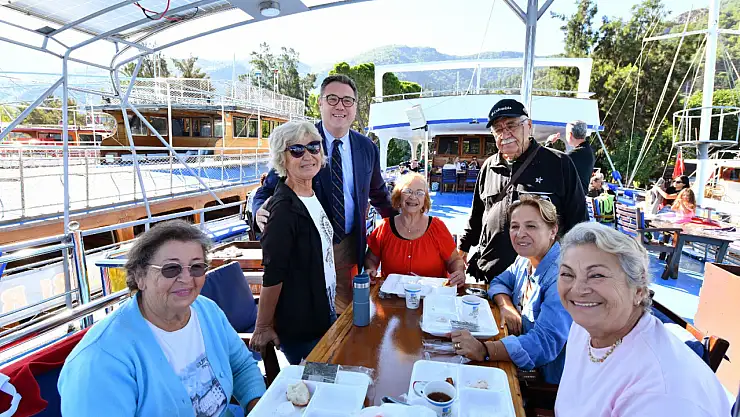 Şehit aileleri ve emeklilere keyifli gezi