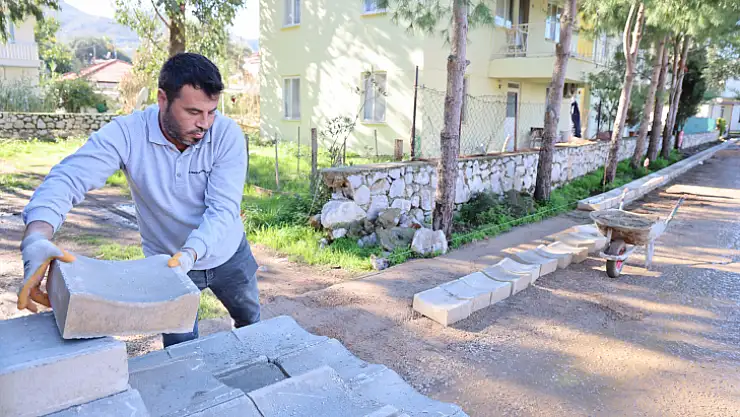 Selimiye'de Spor Alanı Çalışması Hız Kesmiyor