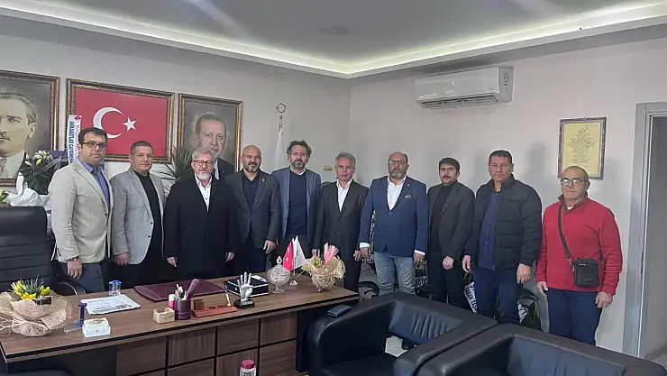 Sendika Temsilcilerinden AK Parti Fethiye İlçe Başkanı Sarıhan'a Ziyaret