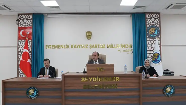 Seydikemer Belediye Meclisi Başkan Akdenizli Başkanlığında Toplandı