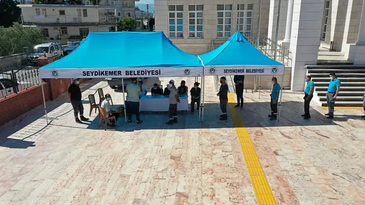 Seydikemer Belediyesi aşılama kampanyasına katıldı